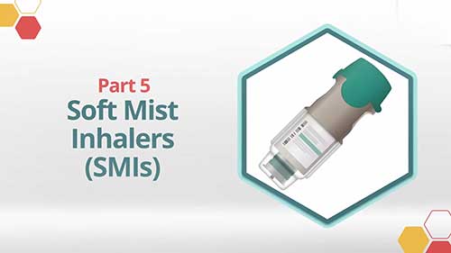 如何使用软雾吸入器