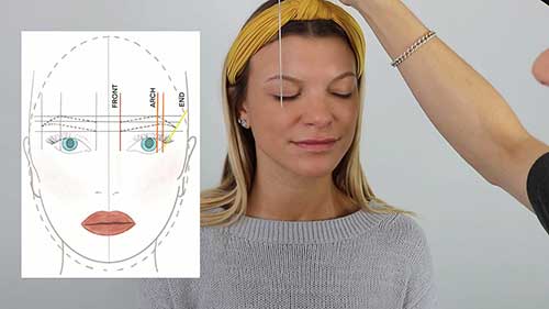 文眉定位操作演示