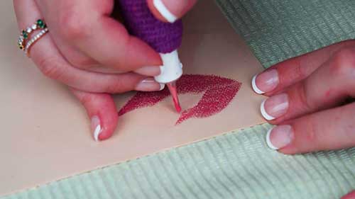 唇部文饰练习皮操作训练