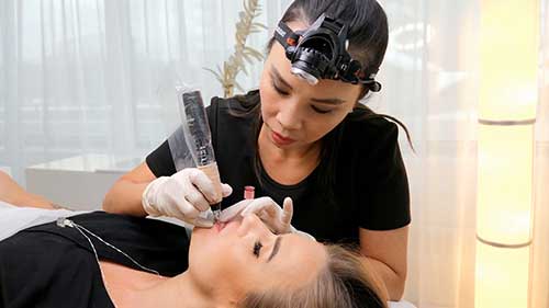 半永久文唇操作流程