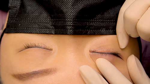 文眼线的基本原则