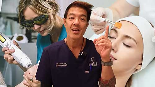 化学换肤与激光治疗