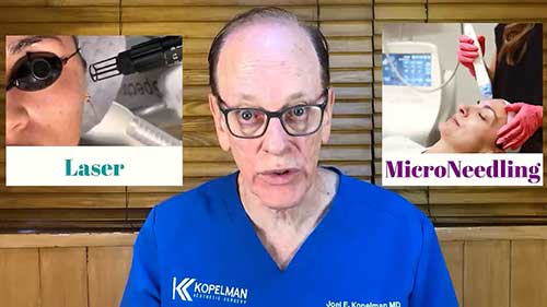 你应该用微针还是激光换肤