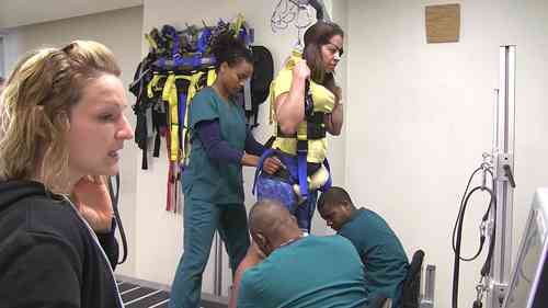 卒中后康复：减重步行训练