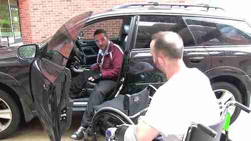 轮椅转移技术 01