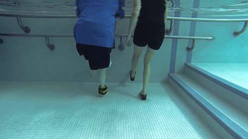 水中运动疗法：脊髓灰质炎后综合症