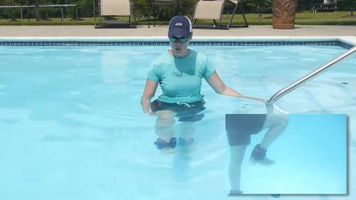 水中步态训练：站立