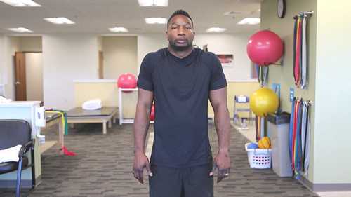 肩胛肌康复训练 01