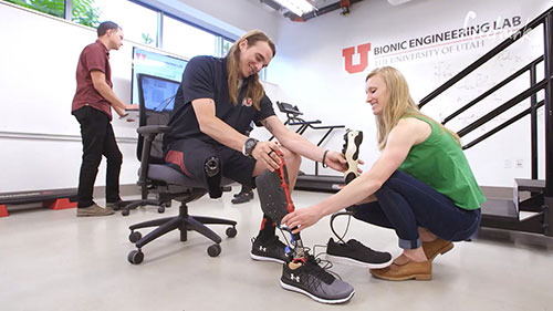 人工智能仿生腿