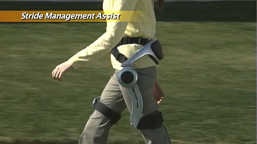跨步管理辅助外骨骼