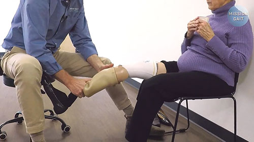 假肢训练 04 穿脱假肢