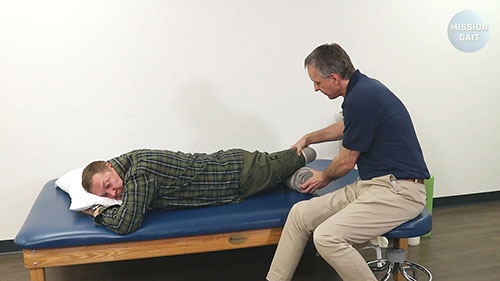 为佩戴假肢做准备