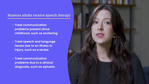 成人言语治疗：时机与目标