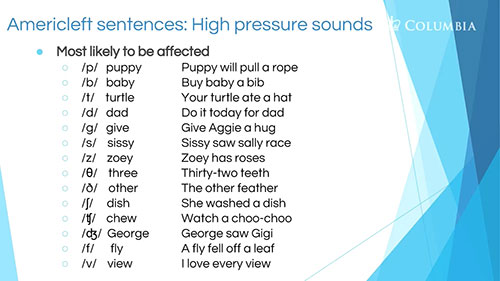 腭裂的检查与言语语音评估