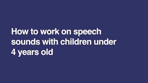 帮助学龄前儿童学习语音