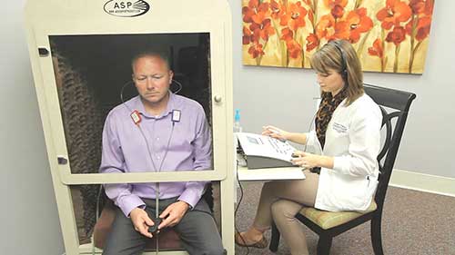 纯音听阈测试：气导