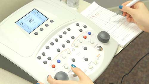 纯音听阈测试：骨导