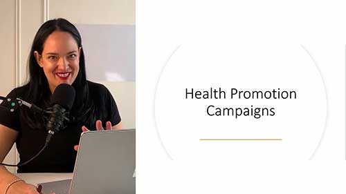 健康促进活动的例子