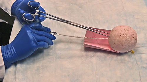 宫内节育器插入技术演示