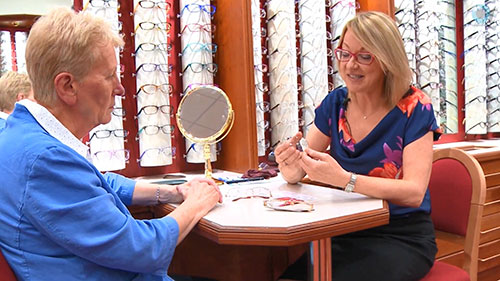 配镜：选择镜片