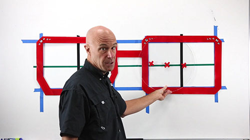 如何使用焦度计：垂直不平衡