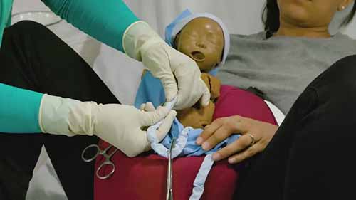 分娩模拟：顺产