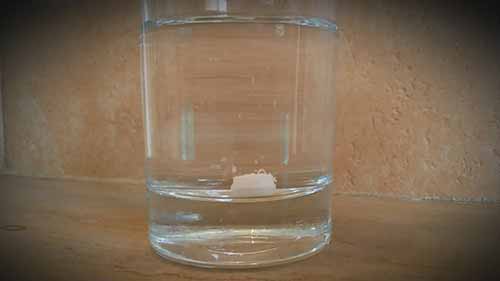 分散片溶解过程