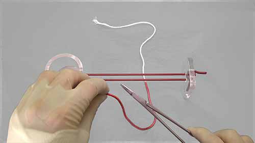 学习如何用器械打平结