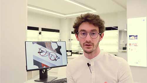 碳纤维实木镜架