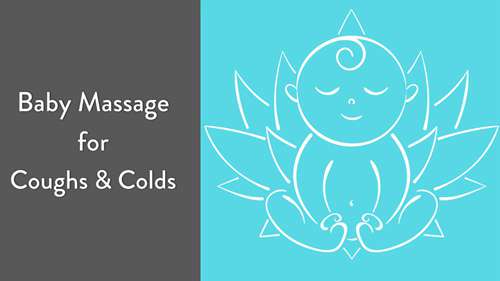 婴儿按摩——缓解感冒和咳嗽