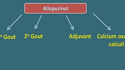 别嘌醇治疗痛风
