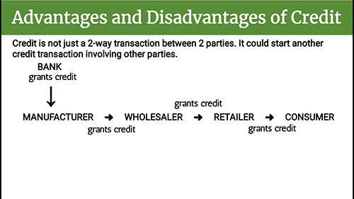 信贷的优点与缺点