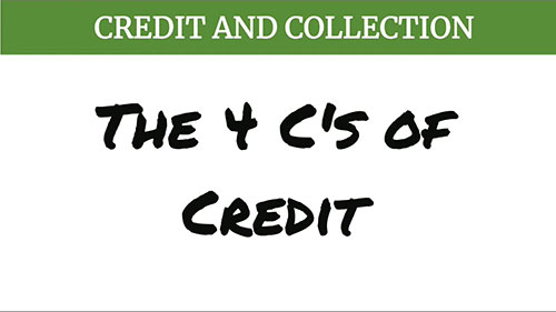 信用4C分析法