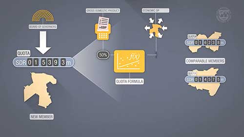 国际货币基金出资分摊额