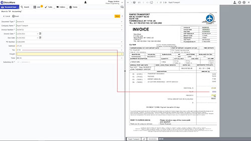 自动化发票处理
