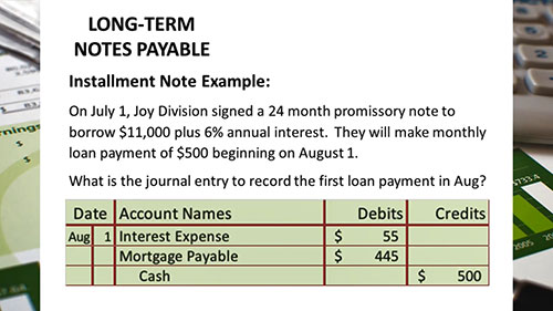应付抵押款的核算