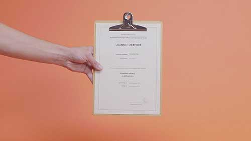出口许可证