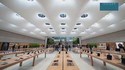 苹果门店的设计