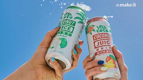 椰子水公司的扩张