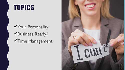 创业基础知识01：自我评估