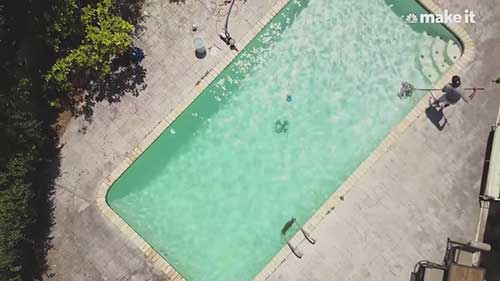 泳池清理业务的开展