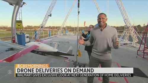 沃尔玛尝试无人机配送服务