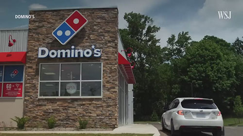 达美乐的配送业务