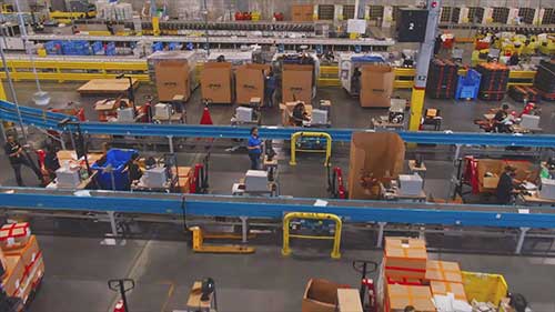 DHL电商配送中心