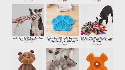 狗狗用品网上商城的运营