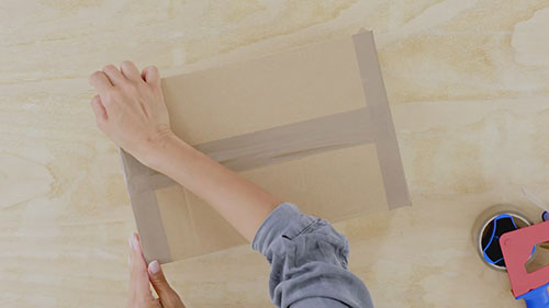 如何贴物流信息单