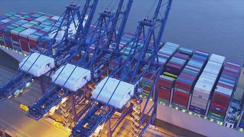 为什么集装箱货船装卸速度快