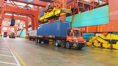 集装箱港口的操作