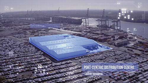 南安普顿港口物流配送中心