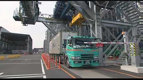 多层集装箱仓库